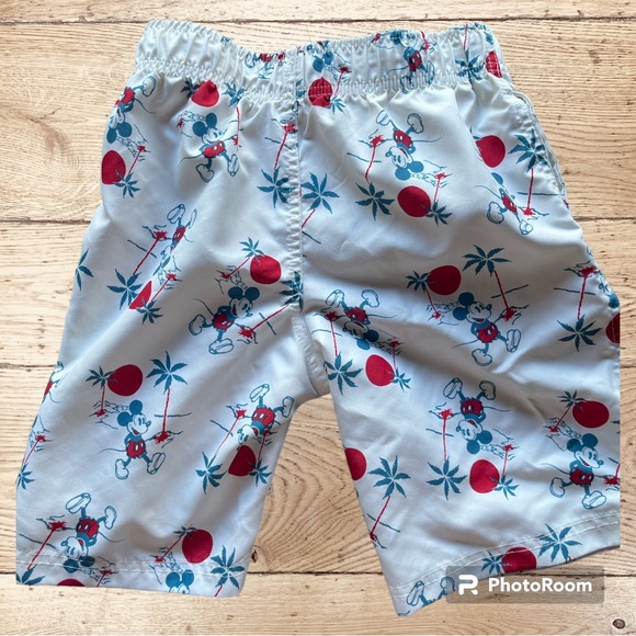 Mickey Mouse Swim Trunks Junk Food For Target Size M - Picture 1 of 8